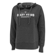 Load image into Gallery viewer, Coast Guard Daughter Ladies Hood