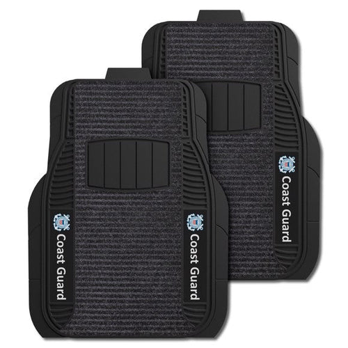 U.S. Coast Guard 2-pc Deluxe Car Mat Set*