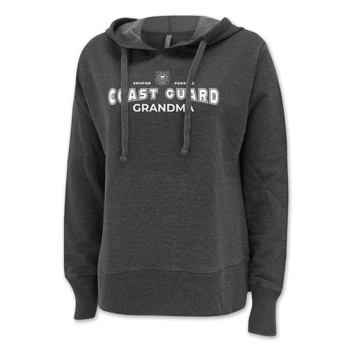 Coast Guard Grandma Ladies Hood