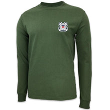 Load image into Gallery viewer, Coast Guard Seal Logo Long Sleeve T-Shirt
