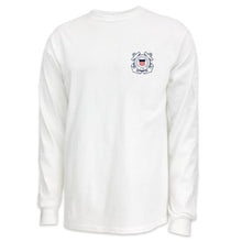 Load image into Gallery viewer, Coast Guard Seal Logo Long Sleeve T-Shirt