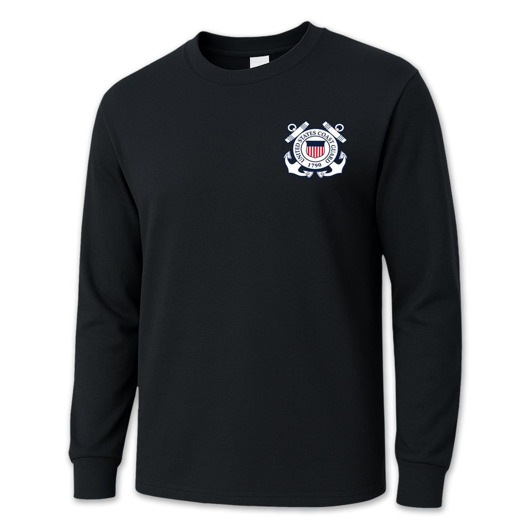 Coast Guard Seal Logo Long Sleeve T-Shirt