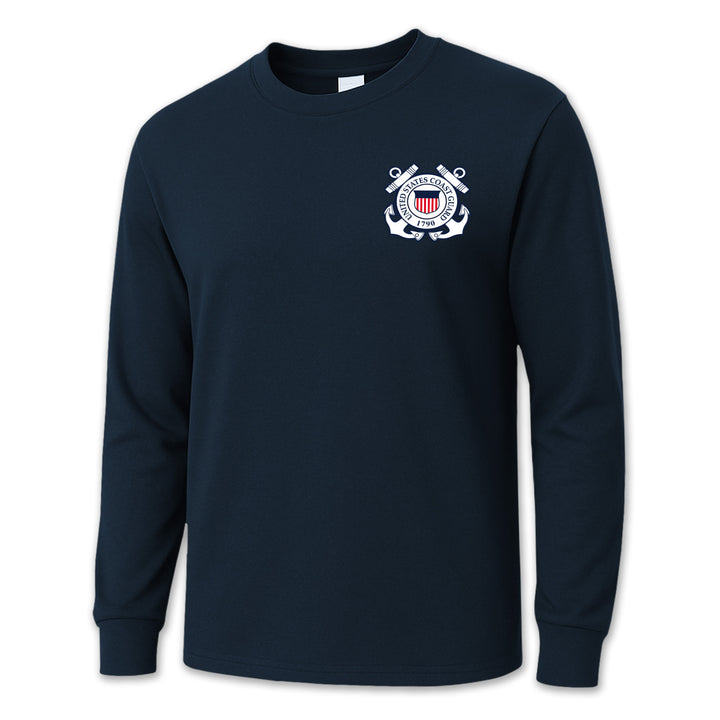 Coast Guard Seal Logo Long Sleeve T-Shirt
