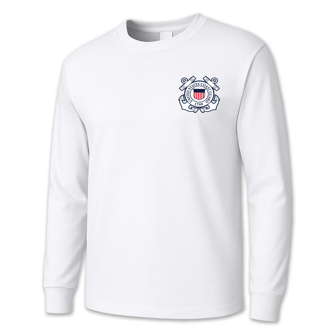 Coast Guard Seal Logo Long Sleeve T-Shirt