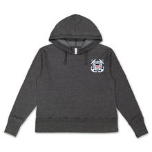 Load image into Gallery viewer, Coast Guard Seal Left Chest Ladies Hood