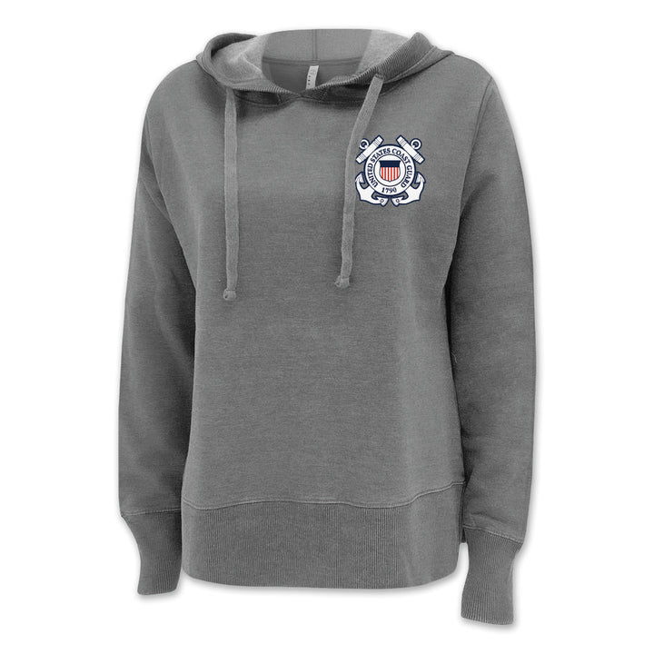 Pick Your Design Coast Guard Ladies Hooded Sweatshirt