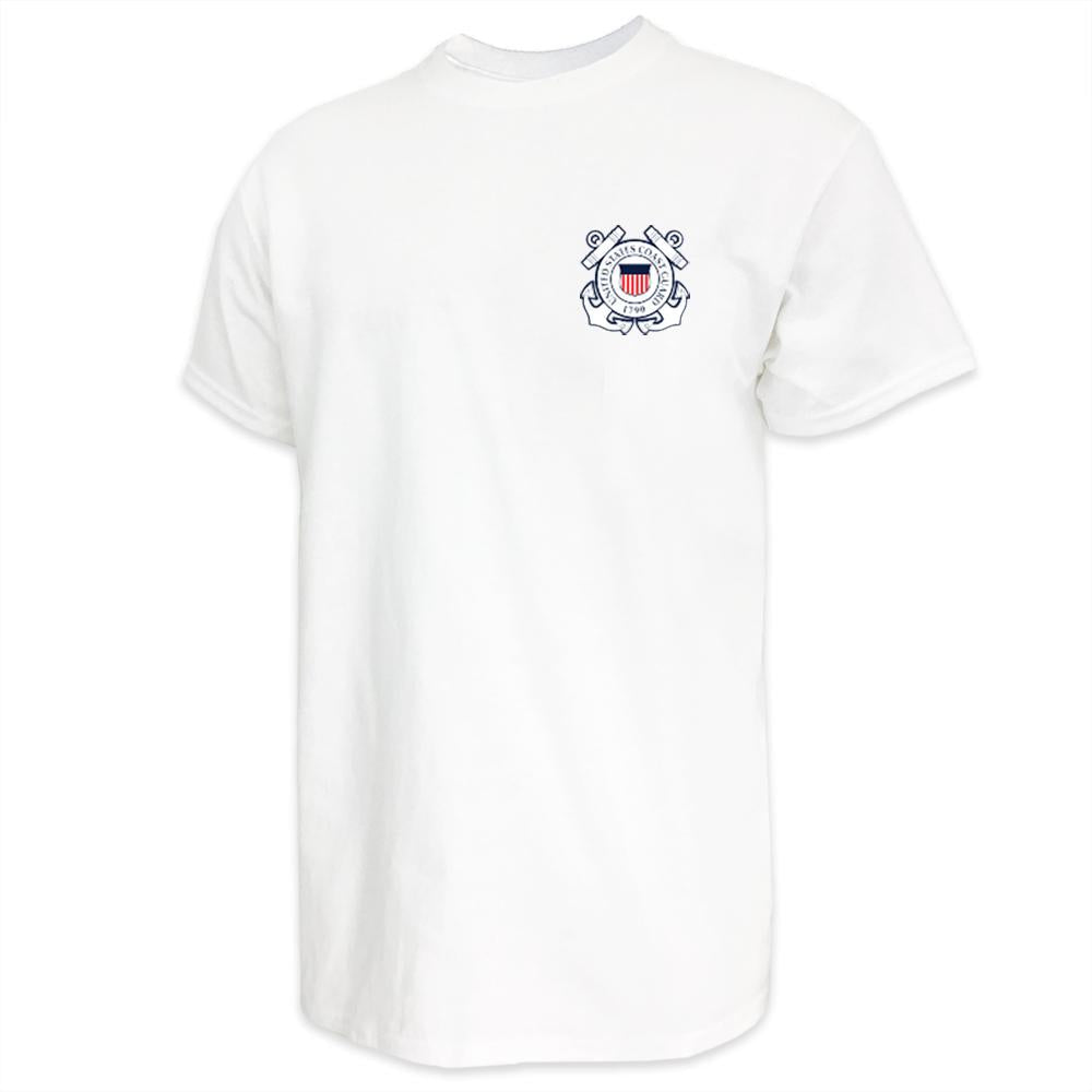 Pick Your Design Coast Guard T-Shirt (White)