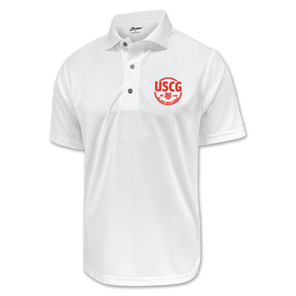 Coast Guard Veteran Performance Polo