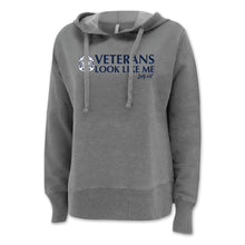 Load image into Gallery viewer, Coast Guard Vet Looks Like Me Ladies Hood