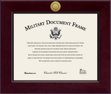 Load image into Gallery viewer, U.S. Navy Century Gold Engraved Certificate Frame (Horizontal)*