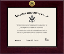 Load image into Gallery viewer, U.S. Coast Guard Century Gold Engraved Certificate Frame (Horizontal)*