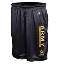 Load image into Gallery viewer, Army Champion Duty Honor Country Mesh Short (Black)