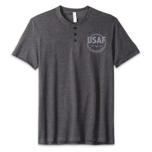 Load image into Gallery viewer, Air Force Retired Mens Henley T-Shirt