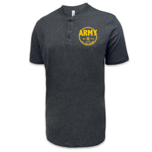 Load image into Gallery viewer, Army Veteran Mens Henley T-Shirt