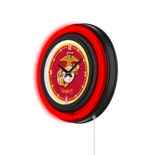 Load image into Gallery viewer, United States Marine Corps Double Neon Wall Clock*