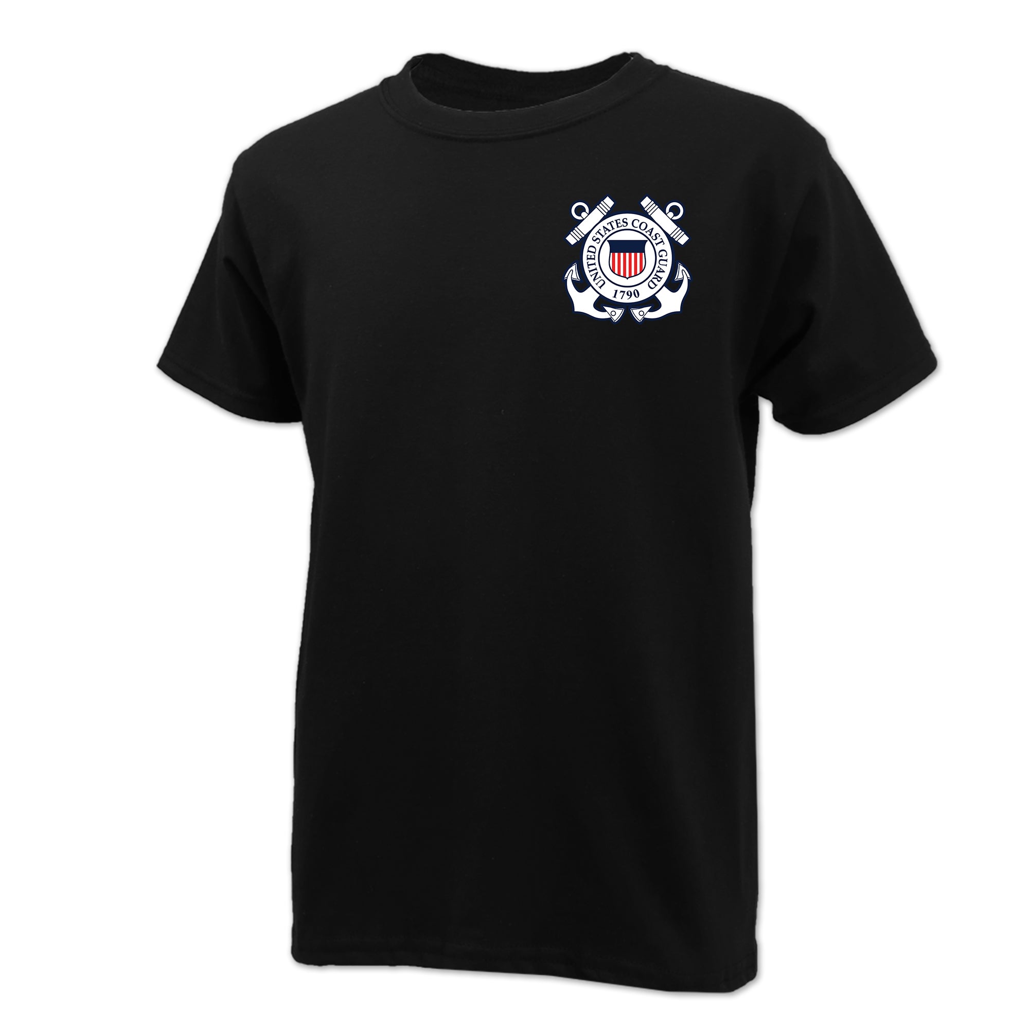 Pick Your Design Coast Guard Youth T-Shirt (Black)