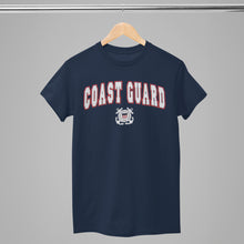 Load image into Gallery viewer, Coast Guard Arch Seal T-Shirt (Navy)