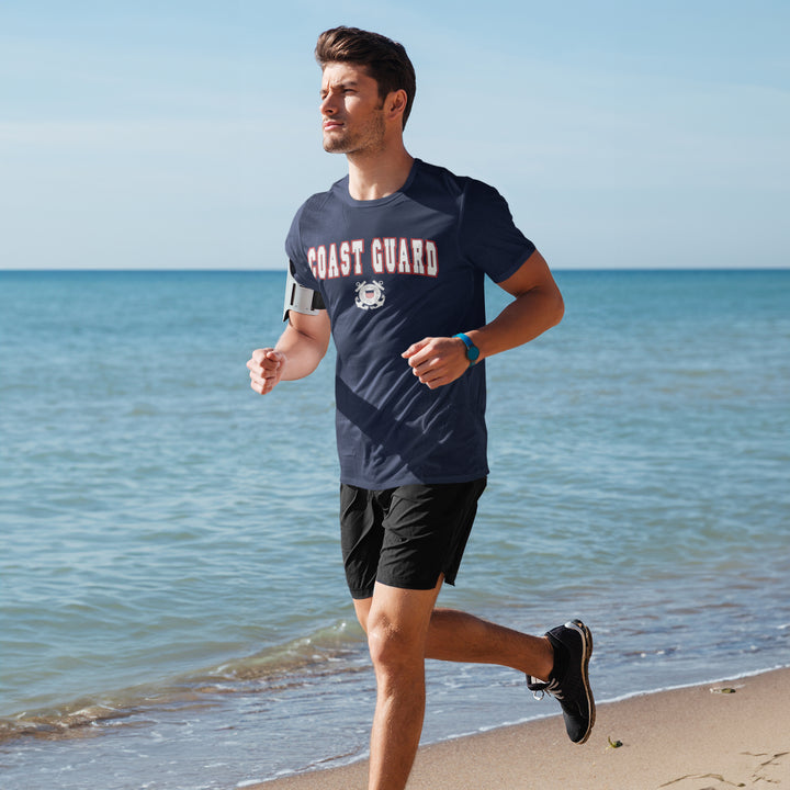 Coast Guard Arch Seal T-Shirt (Navy)