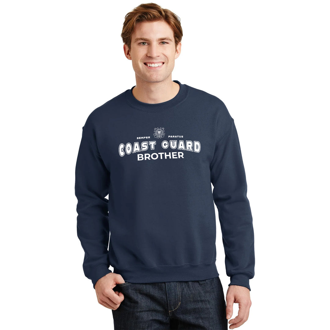 Coast Guard Brother Crewneck (Navy)