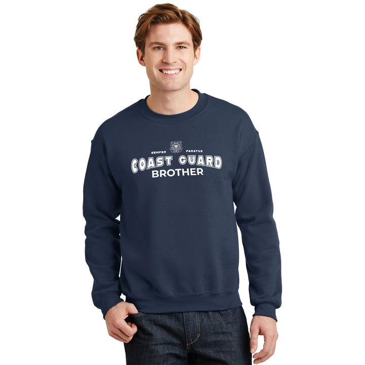 Coast Guard Brother Crewneck (Navy)