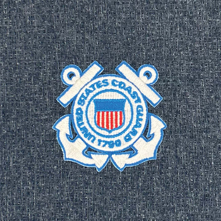 Coast Guard Activate Short Sleeve Woven Shirt (Navy)