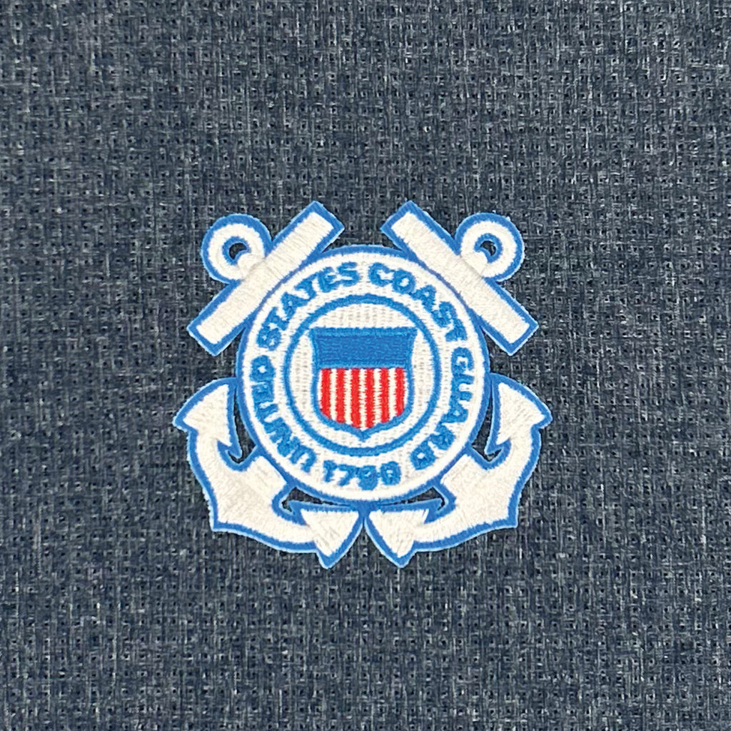 Coast Guard Activate Short Sleeve Woven Shirt (Navy)