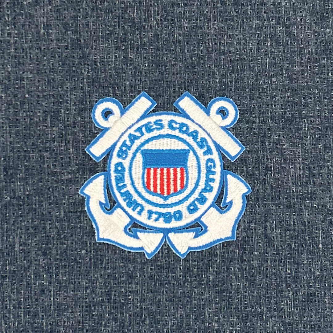 Coast Guard Activate Short Sleeve Woven Shirt (Navy)
