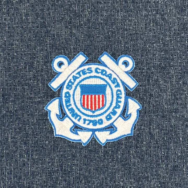 Coast Guard Activate Short Sleeve Woven Shirt (Navy)