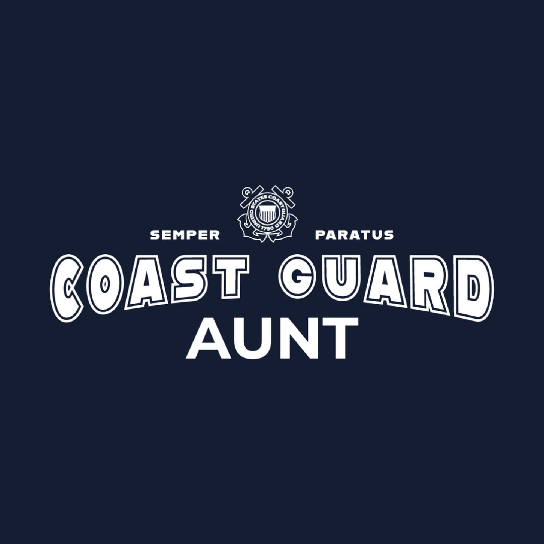 Coast Guard Aunt Crewneck (Navy)