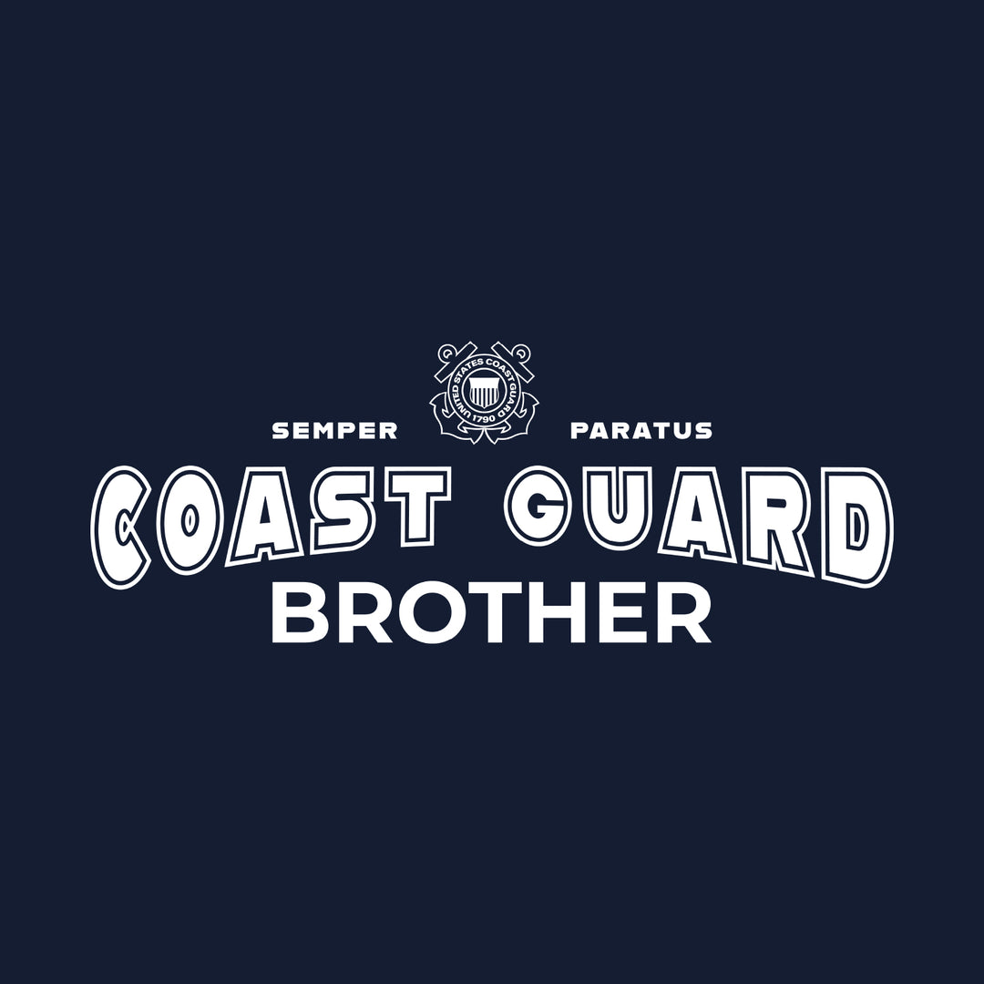Coast Guard Brother Crewneck (Navy)