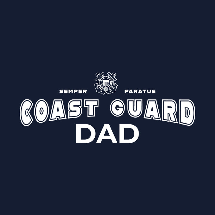 Coast Guard Dad Crewneck (Navy)