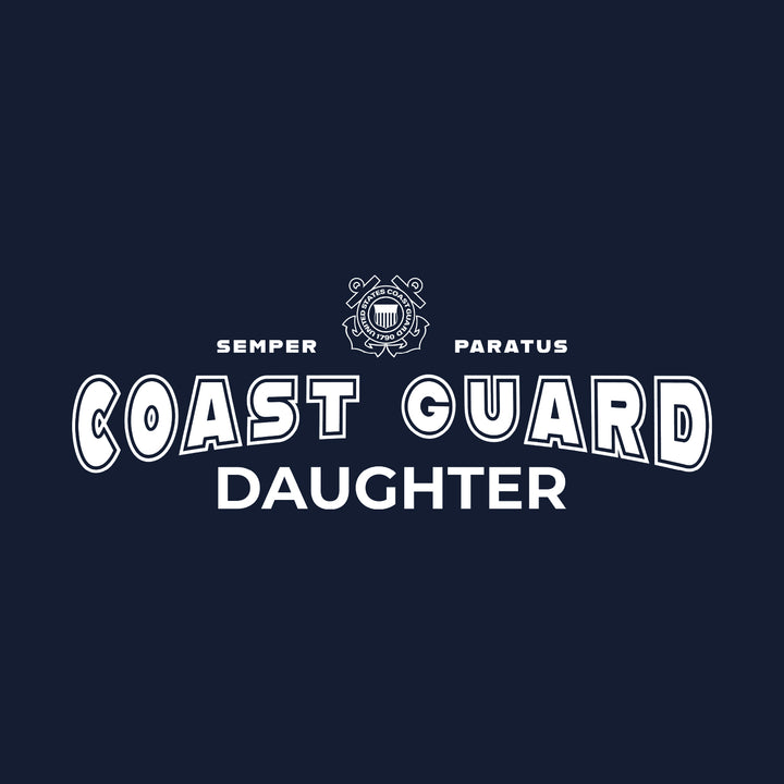 Coast Guard Daughter Crewneck (Navy)