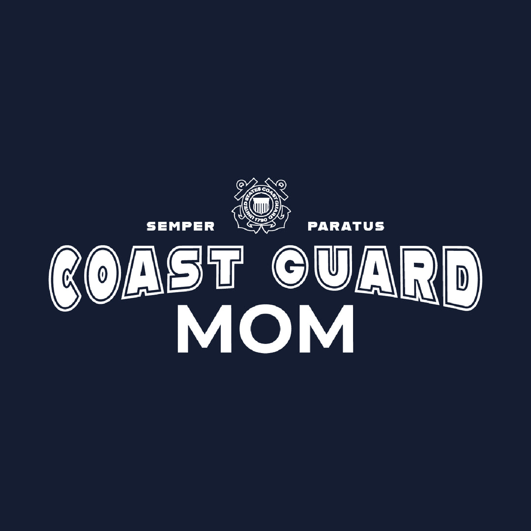 Coast Guard Mom Crewneck (Navy)