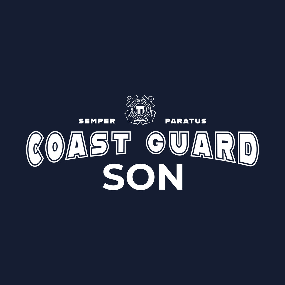 Coast Guard Son Crewneck (Navy)
