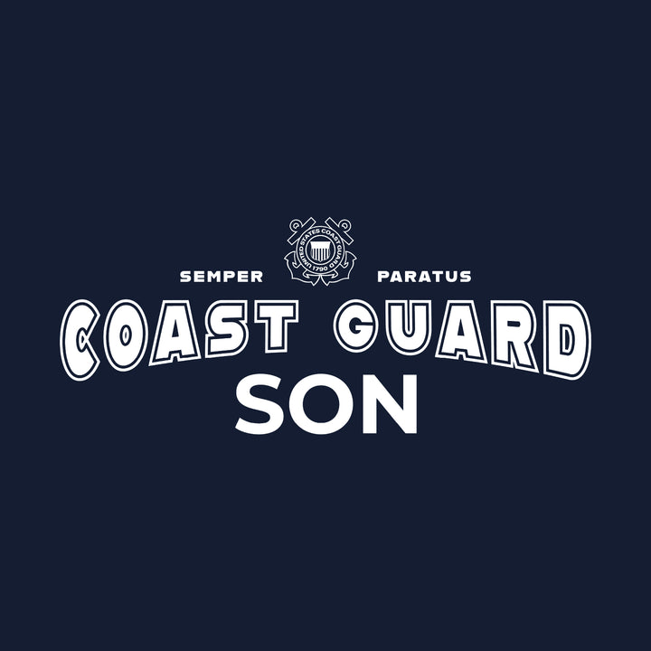 Coast Guard Son Crewneck (Navy)