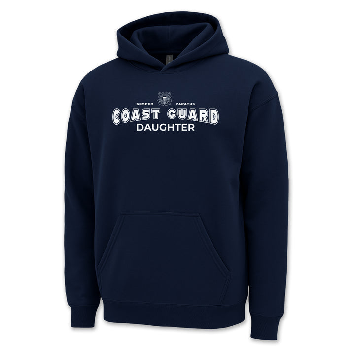 Coast Guard Daughter Hood (Navy)
