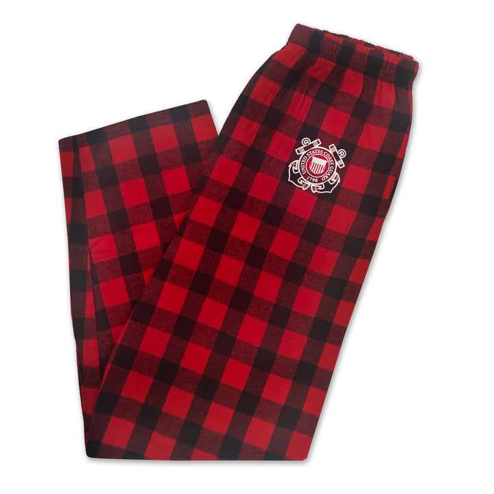 Coast Guard Seal Holiday Flannel Pants