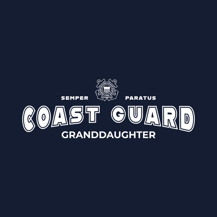 Coast Guard Granddaughter Crewneck (Navy)