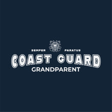 Load image into Gallery viewer, Coast Guard Grandparent Ladies T-Shirt (Navy)