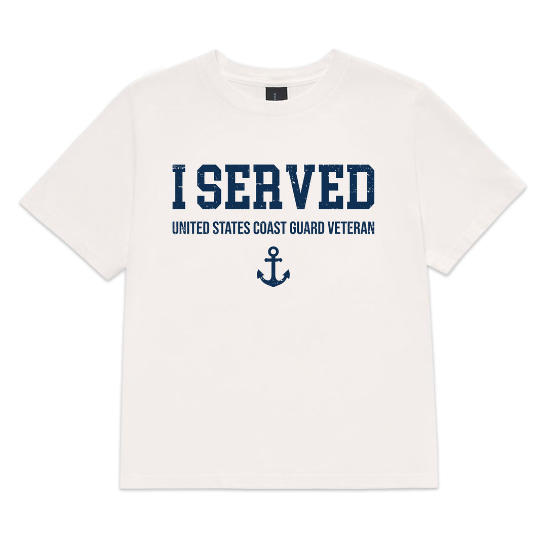 Coast Guard Women's I Served T-Shirt