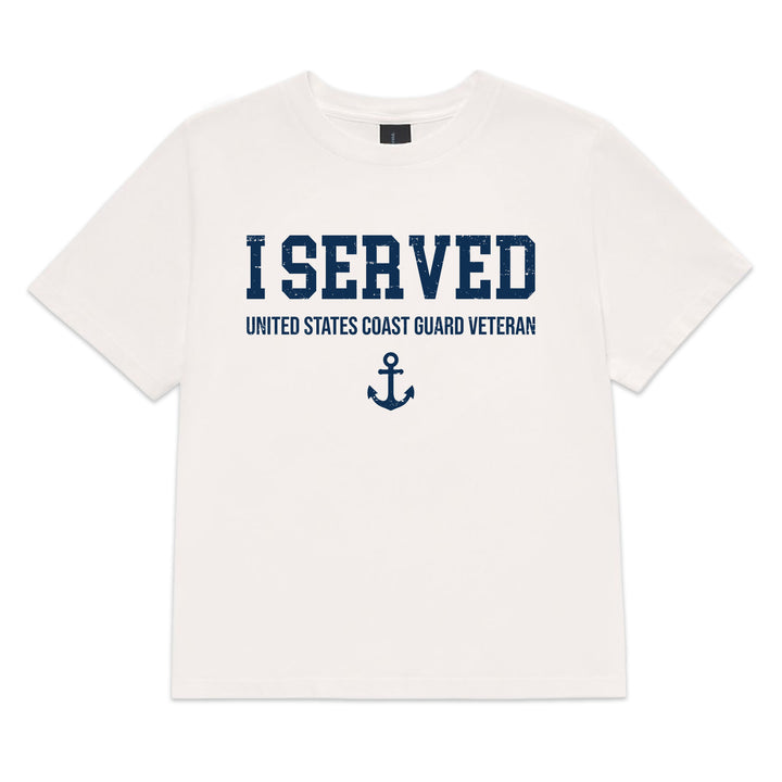 Coast Guard Women's I Served T-Shirt