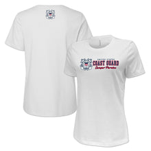 Load image into Gallery viewer, Pick Your Design Coast Guard Ladies T-Shirt (White)