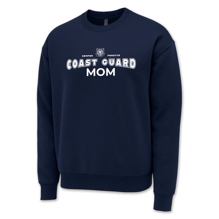 Coast Guard Mom Crewneck (Navy)