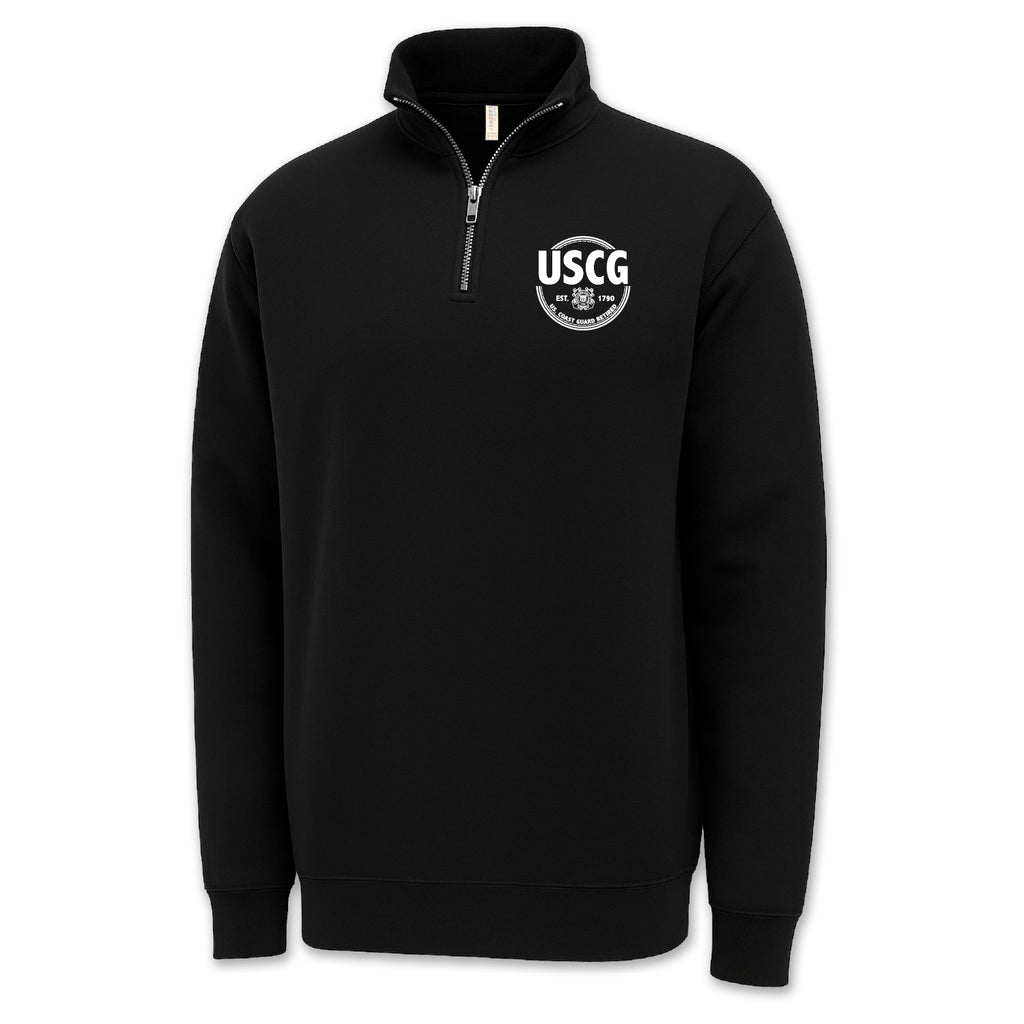 Coast Guard Retired 1/4 Zip