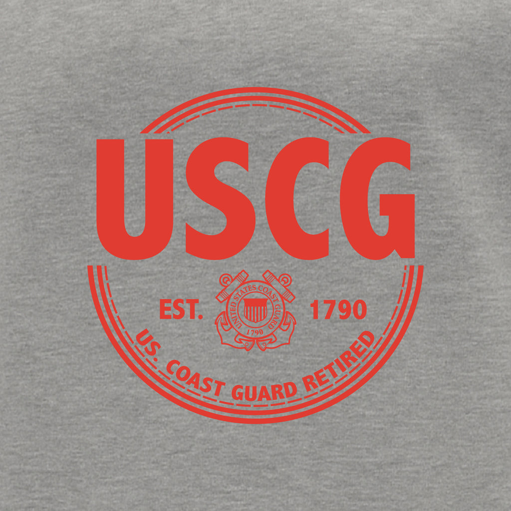 Coast Guard Retired 1/4 Zip