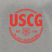 Load image into Gallery viewer, Coast Guard Retired 1/4 Zip