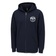 Load image into Gallery viewer, Coast Guard Retired Full-Zip Hood