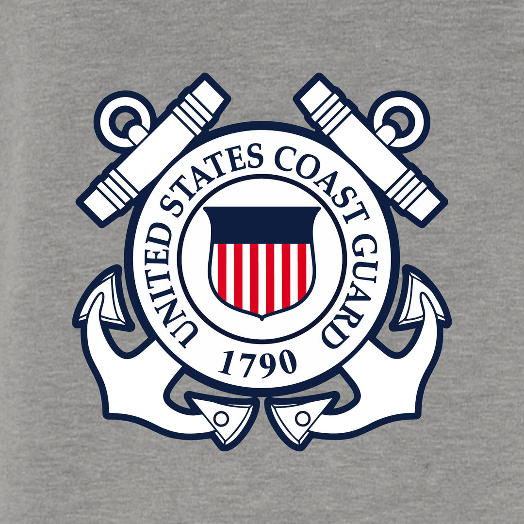 Coast Guard Seal Logo Full Zip Hood