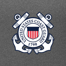 Load image into Gallery viewer, Coast Guard Seal Left Chest Logo Performance Hood (Grey)