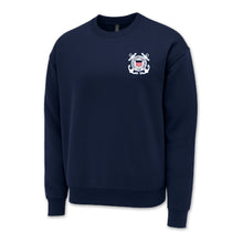 Load image into Gallery viewer, Coast Guard Seal Logo Crewneck